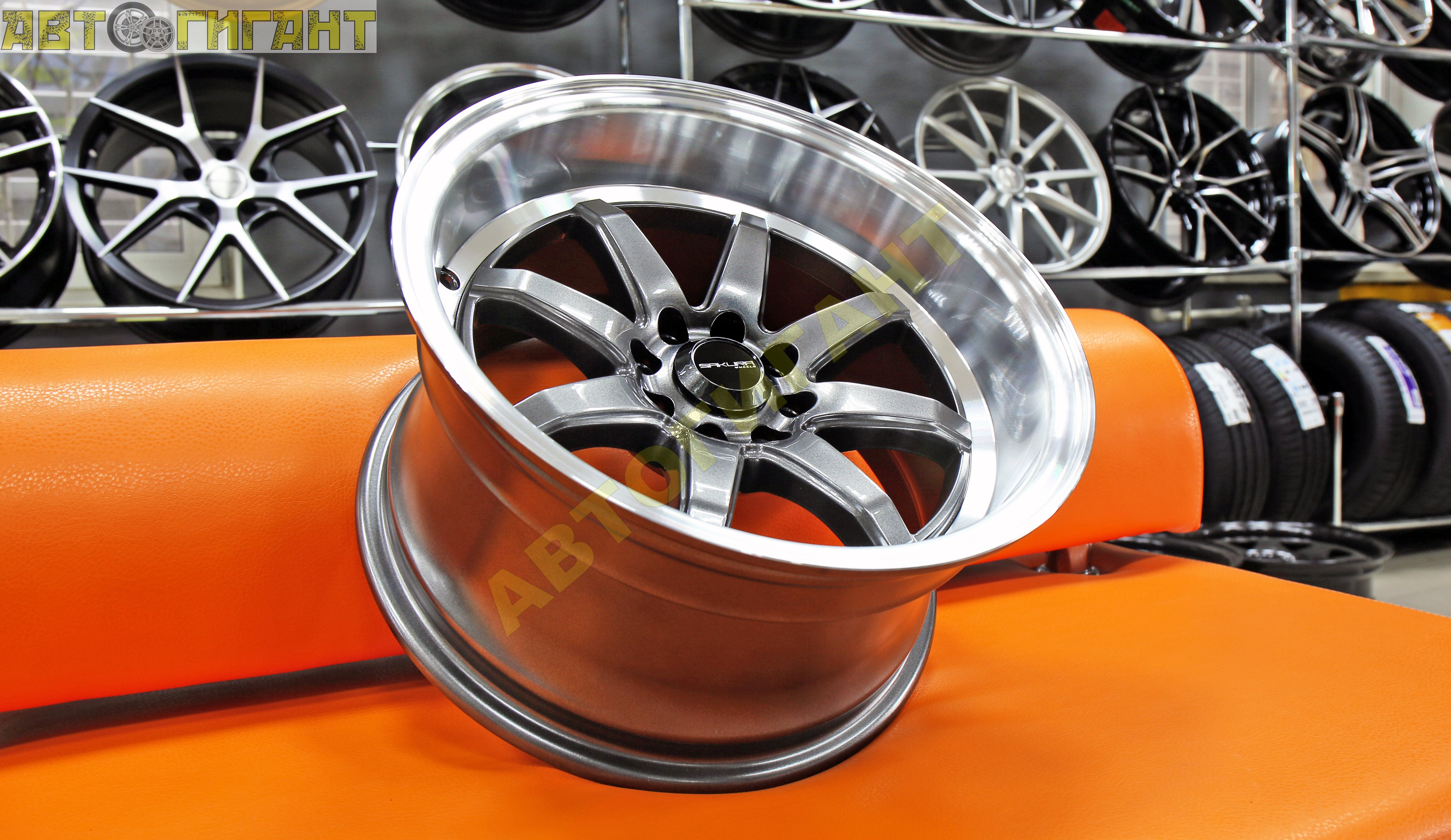 Диск литой Sakura Wheels 3770 (107) R15*8.0 4*100/98 ET 0 ЦО 73,1мм купить  в Барнауле и Бийске